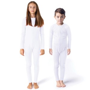 Rocky Kids Bodysuit Thermal Cozy Jumpsuit Pajamas, Unisex, One Piece Fleece Lined, for Boys & Girls, Long Sleeve (12 Months - 16 Years) - 1 of 4