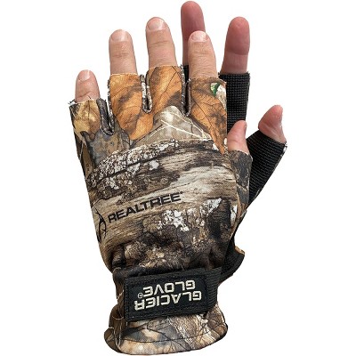 Glacier Glove Midweight Pro Hunter Windproof Fingerless Gloves : Target