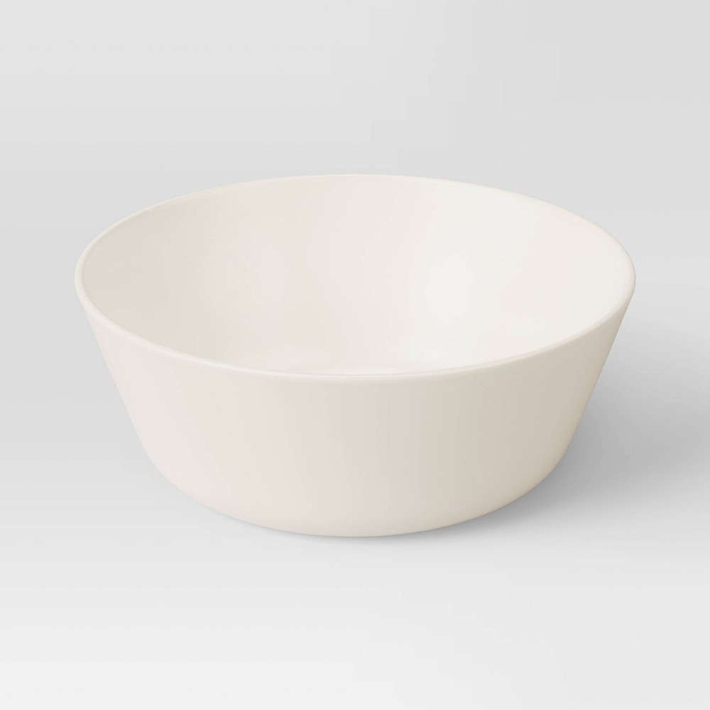 33.5 fl oz Plastic Cereal Bowl Ivory - Room Essentials™