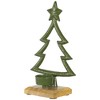 Northlight Winter Tree with Star Topper Metal Christmas Tealight Holder - 9.5" - image 4 of 4