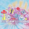 Juniors Womens Lost Gods Find Love in Nature T-Shirt - 2 of 4