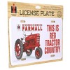 IH This is Red Tractor Country Metal License Plate, 11.87in x 6in 42068 - 3 of 3