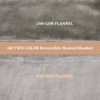 Heated Blanket Electric Throw, Soft Double-Sided Flannel Heating Blanket with 10 Hours Auto Off, Machine Washable, ETL Certification - 4 of 4