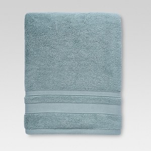 Performance Bath Towel Aqua - Threshold , Blue