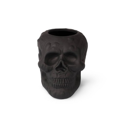 Terracotta Skull Vessels Black - Bullseye's Playground™