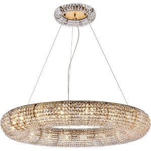Elegant Lighting Paris 18 - Light Chandelier in  Gold - 1 of 3