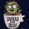 Junior's Design By Humans Undead and coffee By ppmid T-Shirt - 2 of 3