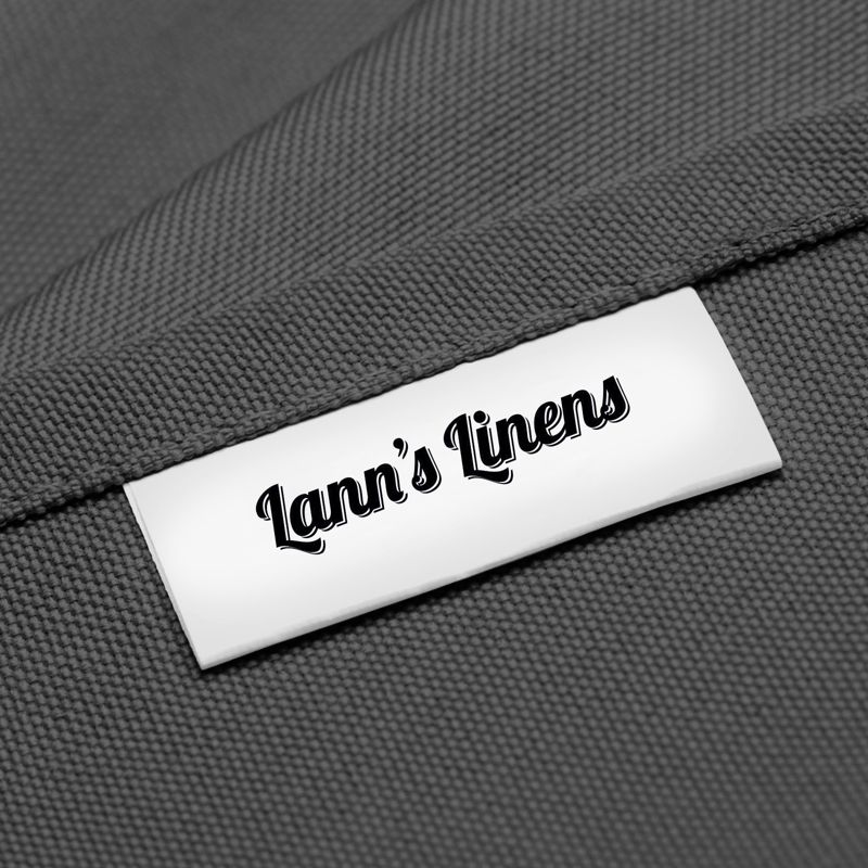 Lann's Linens 10-Pack Rectangular Polyester Fabric Tablecloth for Wedding, Banquet, Restaurant, 4 of 5