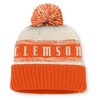 NCAA Clemson Tigers Cuffed Pom Beanie - 2 of 2