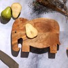 Gulches Decorative Bowls: Whimsical Elephant Serving & Chopping Board - 2 of 4