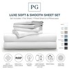 Luxe Soft & Smooth 100% Tencel 6-piece Sheet Set - 2 of 4