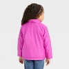 Toddler Girls' Bow 3-in-1 Snowplay Jacket - Cat & Jack™ Berry Purple - 4 of 4