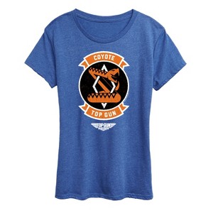 Women's - Top Gun: Maverick - Coyote Badge Short Sleeve Graphic T-Shirt - 1 of 4