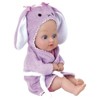 Adora Baby Bath Toy Bunny, 8.5 inch Bath Time Baby Tot Doll with QuickDri Body - 2 of 4