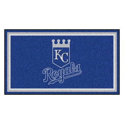 MLB Kansas City Royals 3'x5' Plush Area Rug - Blue