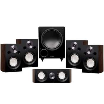 Fluance Reference Compact Surround Sound Home Theater 5.1 Channel Speaker System