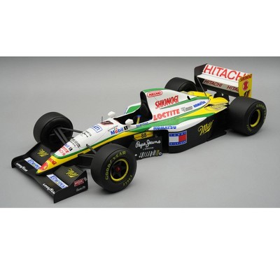 Lotus 109 #11 Alessandro Zanardi F1 "British GP" (1994) "Mythos Series" with Display Case 1/18 Model Car by Tecnomodel