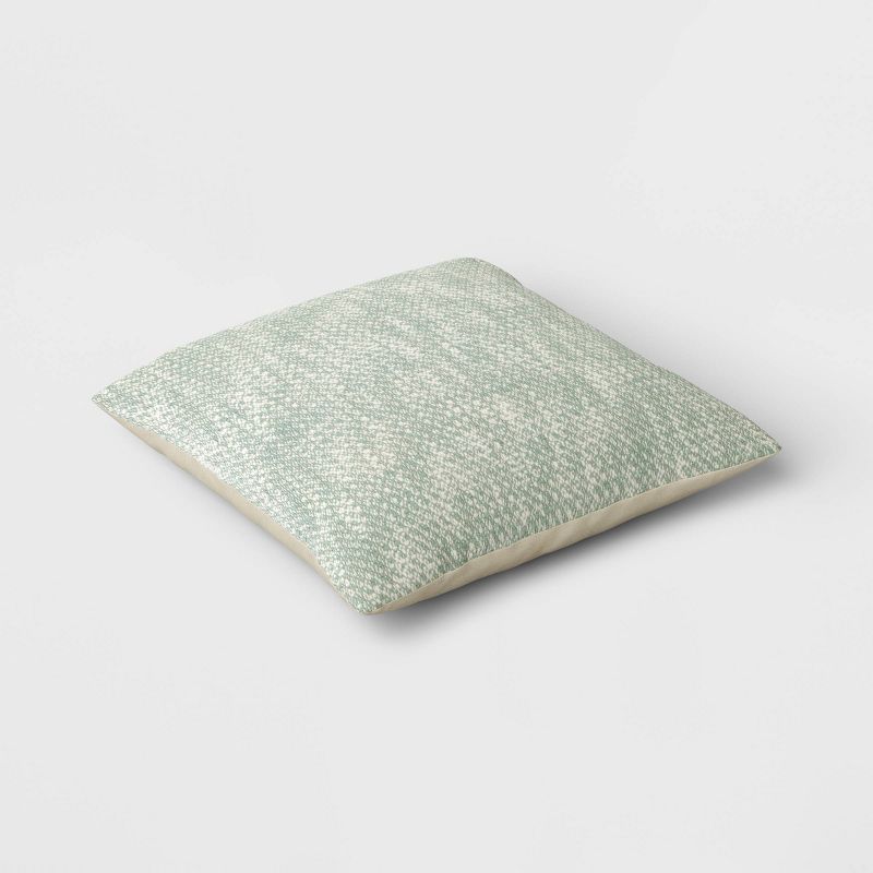 Textured Woven Cotton Square Throw Pillow - Room Essentials™, 4 of 6