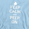 Peeps Easter Keep Calm and Peep On Adult Pull-Over Hoodie - 2 of 4