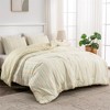 Peace Nest All Season Printed and Solid Colors Microfiber Comforter Set - 2 of 4