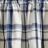 Park Designs Plaid Blue Canton Valance 72" x 14" - 3 of 4