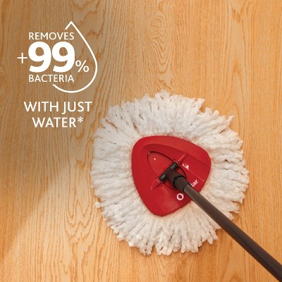 O-Cedar EasyWring Microfiber Spin Mop and Bucket System - Thumbnail 2