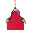 Northlight 3.5" Red Barn with Snowy Roof Christmas Ornament - 4 of 4