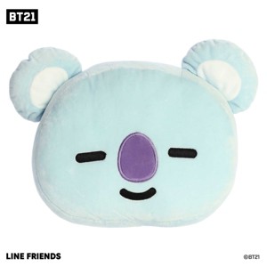 Aurora Medium KOYA BT21 Lovable Stuffed Doll Blue 12" - 1 of 4