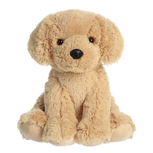 Aurora Medium Golden Lab Cuddly Stuffed Animal 11.5