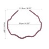 Unique Bargains Women's Classic Fashion Frosted Wavy Hairband 5.51"x4.53" 1 Pc - 3 of 4
