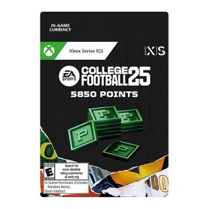 College Football 25: 5850 Points - Xbox Series X/S (Digital) - 1 of 4