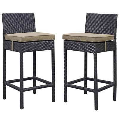 Modway Lift Bar Stool Outdoor Patio Set of 2