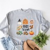 Cozy Season Watercolor Icons -  Womens Sweatshirt - 4 of 4