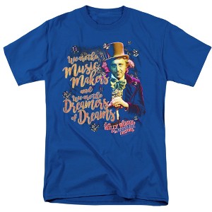 Willy Wonka And The Chocolate Factory Music Makers Adult T-Shirt - 1 of 4