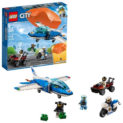 lego police aeroplane