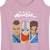 Women's - Avatar: The Last Airbender - Sokka Aang Katara Graphic Racerback Tank - 2 of 4