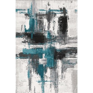 1200gsm 100% Polyester 350gsm Fleece Heavy Pearl Fleece Washed Back Folding Printed Rug XXS, Abstract, Cisscross - 1 of 1