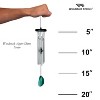 Woodstock Windchimes Flourish Chime Heart, Wind Chimes For Outside, Wind Chimes For Garden, Patio, and Outdoor Decor, 18"L - 2 of 4