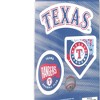 MLB Texas Rangers Sticker Decal - 3pk - 4 of 4