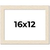 PosterPalooza | 16x12 Wide Barnwood Picture Frame, UV Acrylic, 6 Finishes - Grey, Brown, White, and Black - 2 of 4