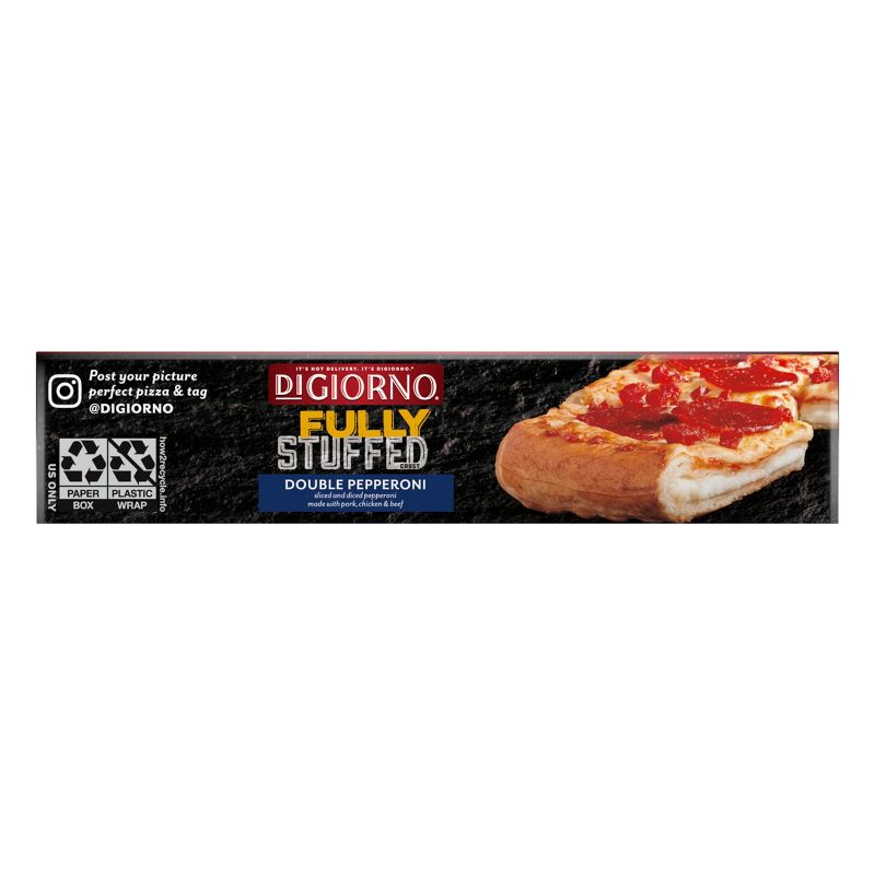 DiGiorno  Frozen Fully Stuffed Crust Double Pepperoni - 31.2oz, 3 of 6