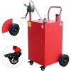 Portable Fuel Storage Tank, 30/45/50 Gallon Gas & Diesel Caddy with Manual Pump, for Vehicles, Equipment, Emergency Use - 4 of 4