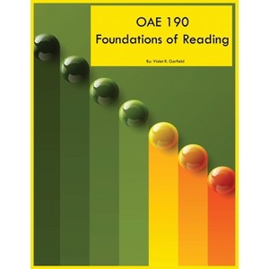 OAE 190 Foundations of Reading - by  Violet R Garfield (Paperback) - 1 of 1