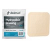 Dealmed 4” x 4” Hydrocolloid Dressings, Individually Wrapped Wound Care for First Aid, 10 Count (Pack of 1) - 2 of 3