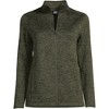 Lands' End Women's  Sweater Fleece Jacket - 3 of 3