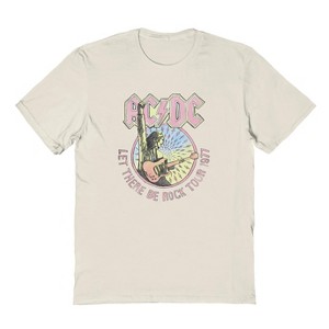 Acdc Men's Acdc Illustration Short Sleeve Graphic Cotton T-Shirt - 1 of 1