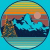 Men's Design By Humans Mountain View By pilipsjanuarius T-Shirt - 2 of 3