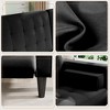Kayamas 70" Small Loveseat Sofa Small Couch for Living Room, Comfy Love Seat with Removable Washable Cover and Solid Wood Frame - 3 of 4