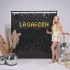 LAGarden 24 Pcs Shimmer Wall Backdrop Panels Black Square Sequin Party Decoration 4x6 Ft - 4 of 4