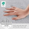 FURNIinspire Bath Mat Rug Bathroom Rugs Home Decor Carpet Shower Mat Non-Skid for Toilet Side Floor Shower Room Bathroom, Grey, 30"*20"*0.75" - 3 of 4
